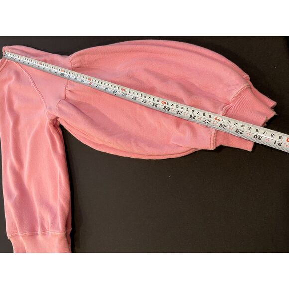 ~ The GREAT* MED Sweatshirt Pink Sz 2, Balloon Long Sleeves Crew Neck Orig $175! - Picture 7 of 16